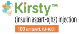 Kirsty (insulin aspart-xjhz) injection logo